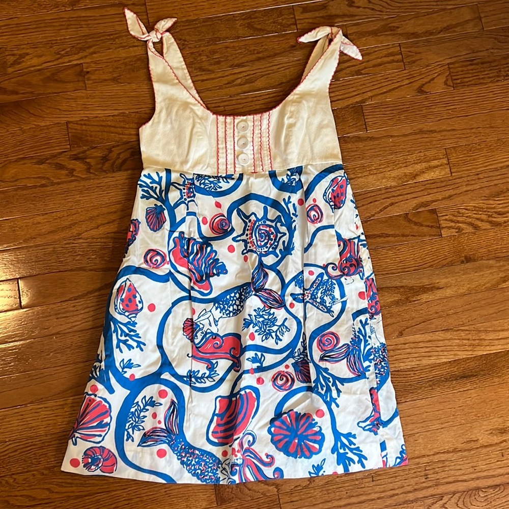 Lilly Pulitzer ocean creatures dress